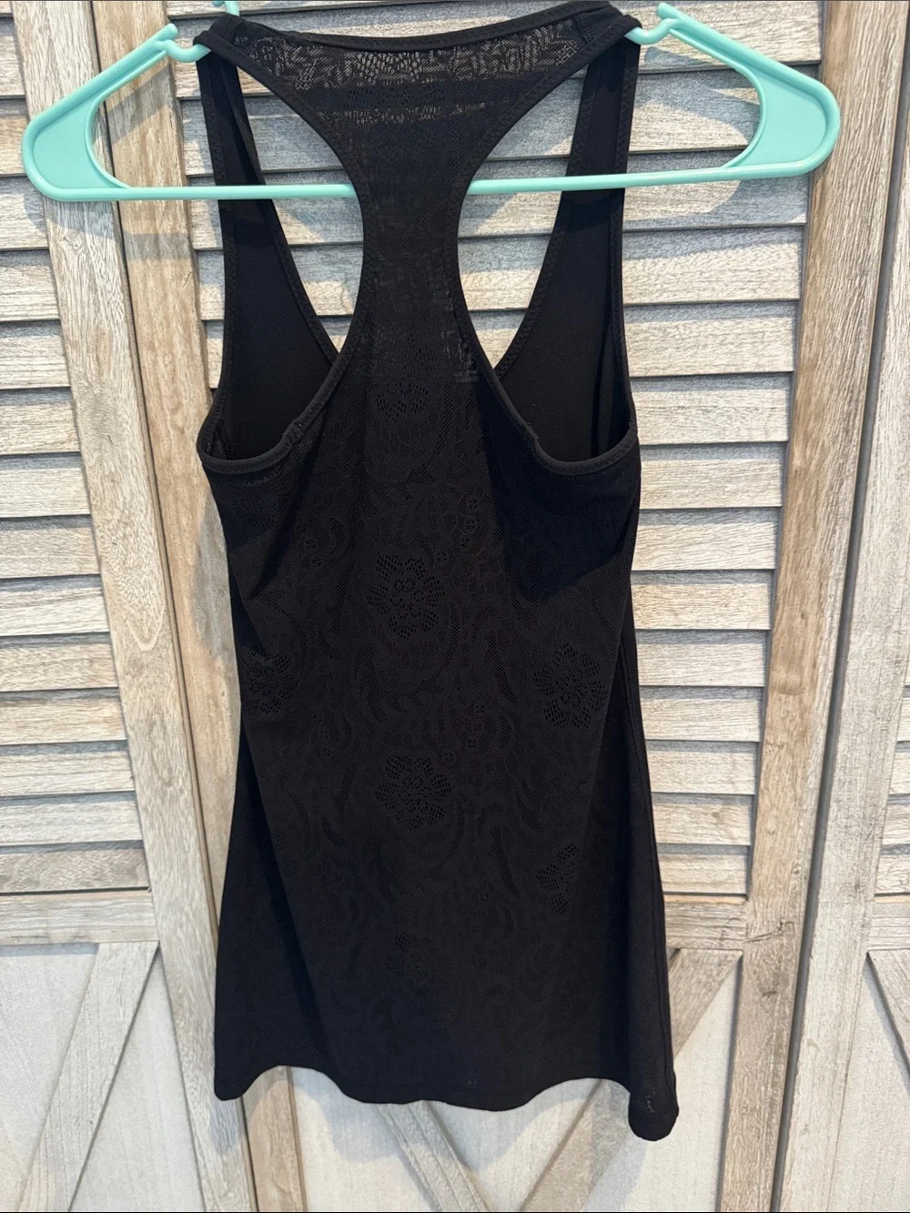 lululemon athletica Black Racerback Tank